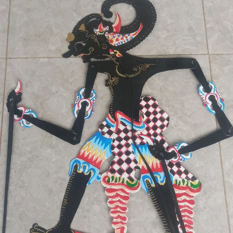 BIMO/BIMA WERKUDARA WAYANG KULIT BAHAN KERTAS KARTON DUPLEK 8