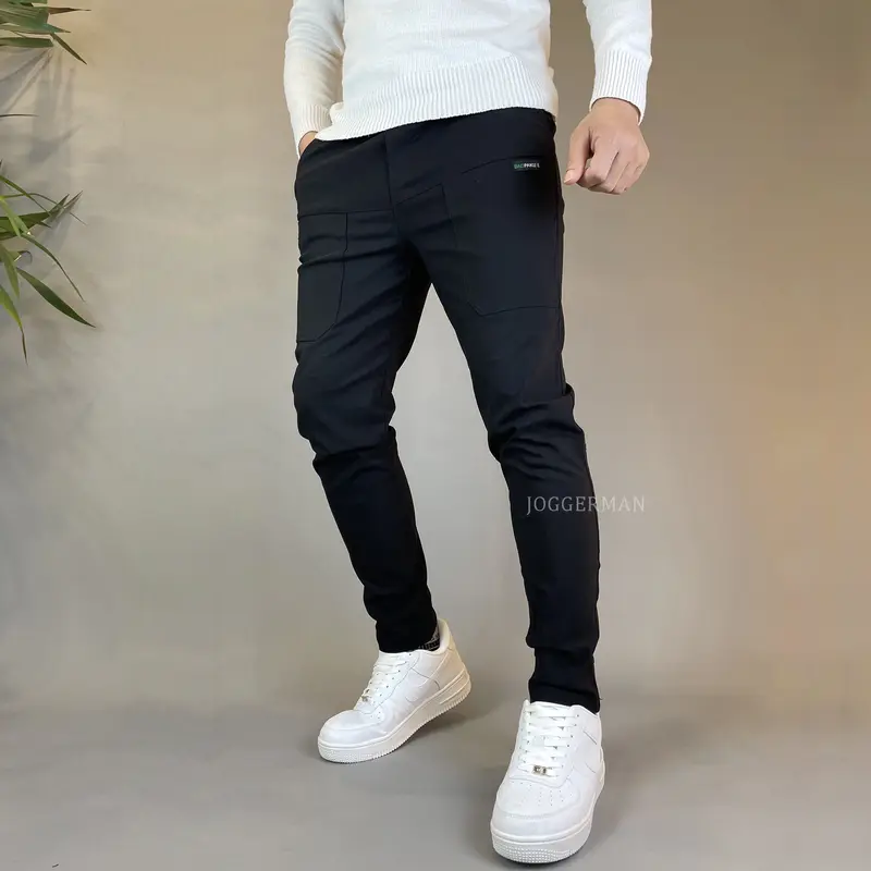 Quần Jogger 6 túi JG01 siêu chất, tiện lợi dễ mặc dễ phối đồ, Thoải mái JG01 Kaki Nam Sport 6