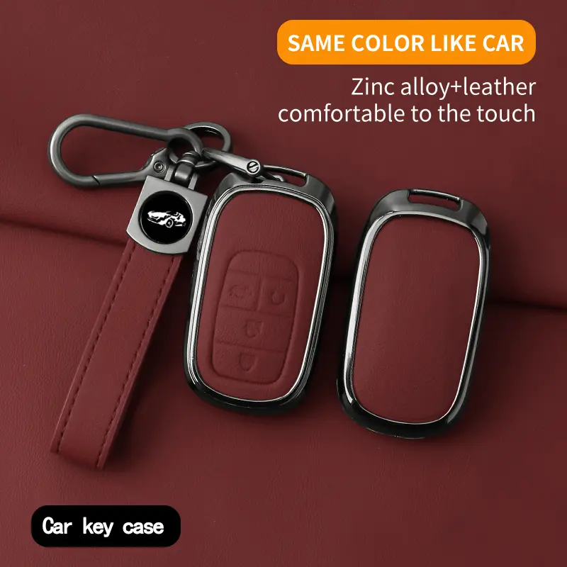 Zinc Alloy Car Key Case Cover for Honda HR-V, Civic, Accord, Vezel, ZRV, ENS1, XRV, Freed, City – Smart Key Cover Protector & Accessories