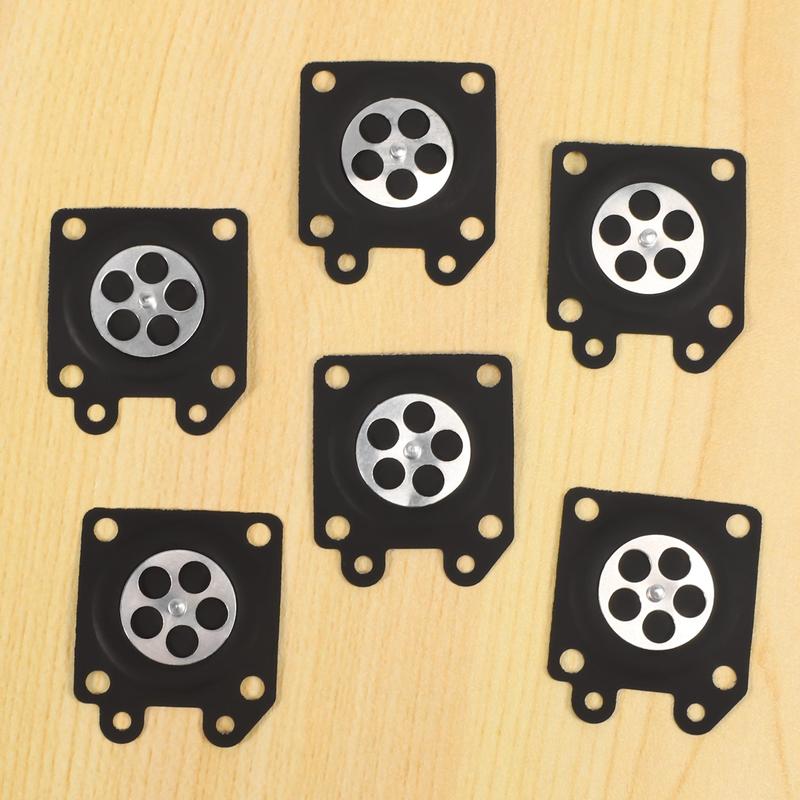 30Pcs Carburetor Parts Chainsaw Carburetor Membrane Pads For Chainsaw Carburetor 2500/3800/4500/5200/5800 Accessories 4