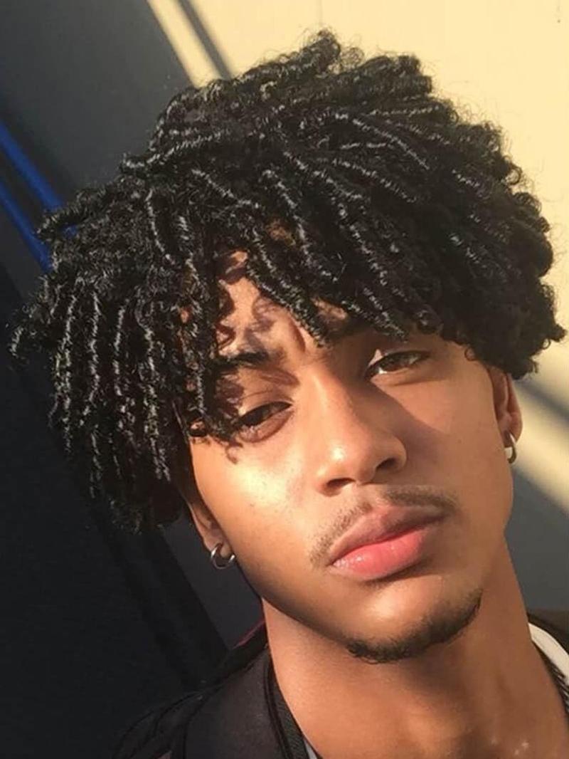 Product Introduction of 6 Inch Short Dreadlock Wigs for Men, Natural Looking Afro Wig Men Dreadlock Hair with Clips in Braided Half Wigs, Short Synthetic Dreadlock Wig for Party Photography, Braided Wigs Hairstyle Ideas 0