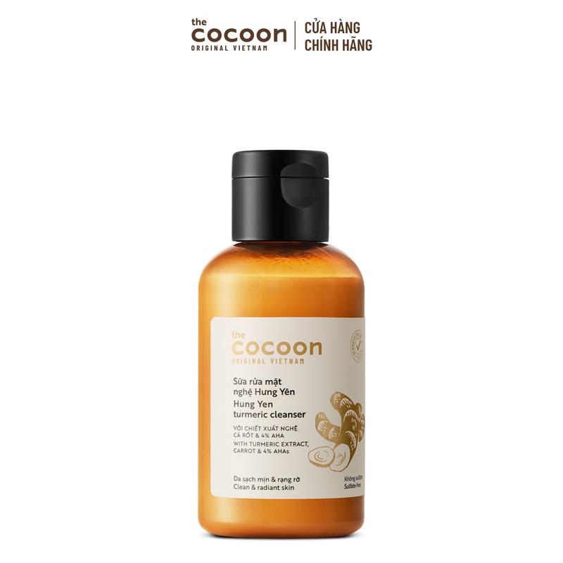 FS Sữa rửa mặt nghệ Hưng Yên Cocoon giúp da sạch mịn và rạng rỡ 140ml