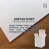 Gambar Margono Kertas Ivory Super Tebal 300 / 350 / 400 gsm A4 / F4 - 50 lembar - 300 gsm - A4 dari Margonopaper Kota Semarang 4 Tokopedia
