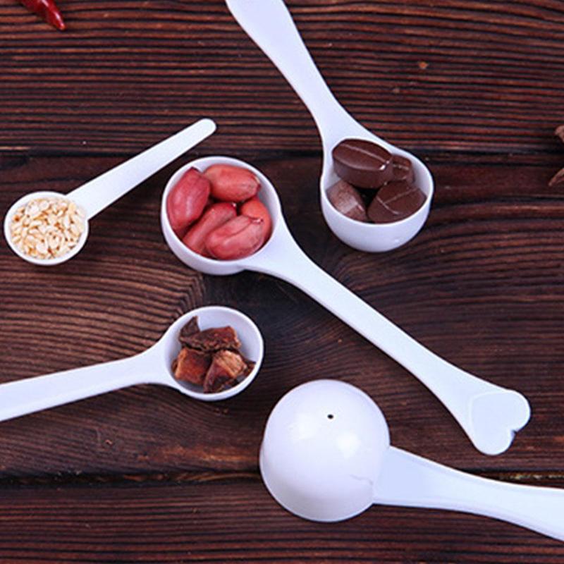 Product Introduction of Thìa đo bột Sữa, có sẵn trong 1 / 3 / 5 / 10g, thích hợp để đo bột cà phê và protein, thìa nhà bếp, gia vị, H2Q5 44