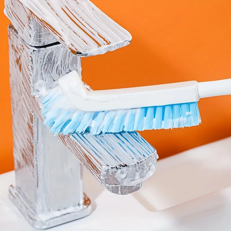 MB 1PC Telescopic Sink Cleaning Brush, 90 Degree Right Angle Bottle Cleaning Gap Brush, Air Conditioning Filter Screen Dust Cleaning Extended Handle Brush