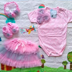 Baju bayi perempuan 2 8 bulan  Setelan JUMPER bayi cewek perempuan untuk Pakaian jumper Mawar Pesta Formal akikah bayi Newbron setelan rok tutu lucu bayi perempuan set Free Bandana sepasang sepatu untuk umur 2 3 4 5 6 7 BULAN Baju bayi viral pekanbaru