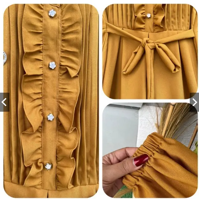 CRINCLE SHAKILA DRESS WANITA FREE BROSS / MAXI DRESS SIMPLE ELEGANT / GAMIS WANITA MUSLIMAH 1