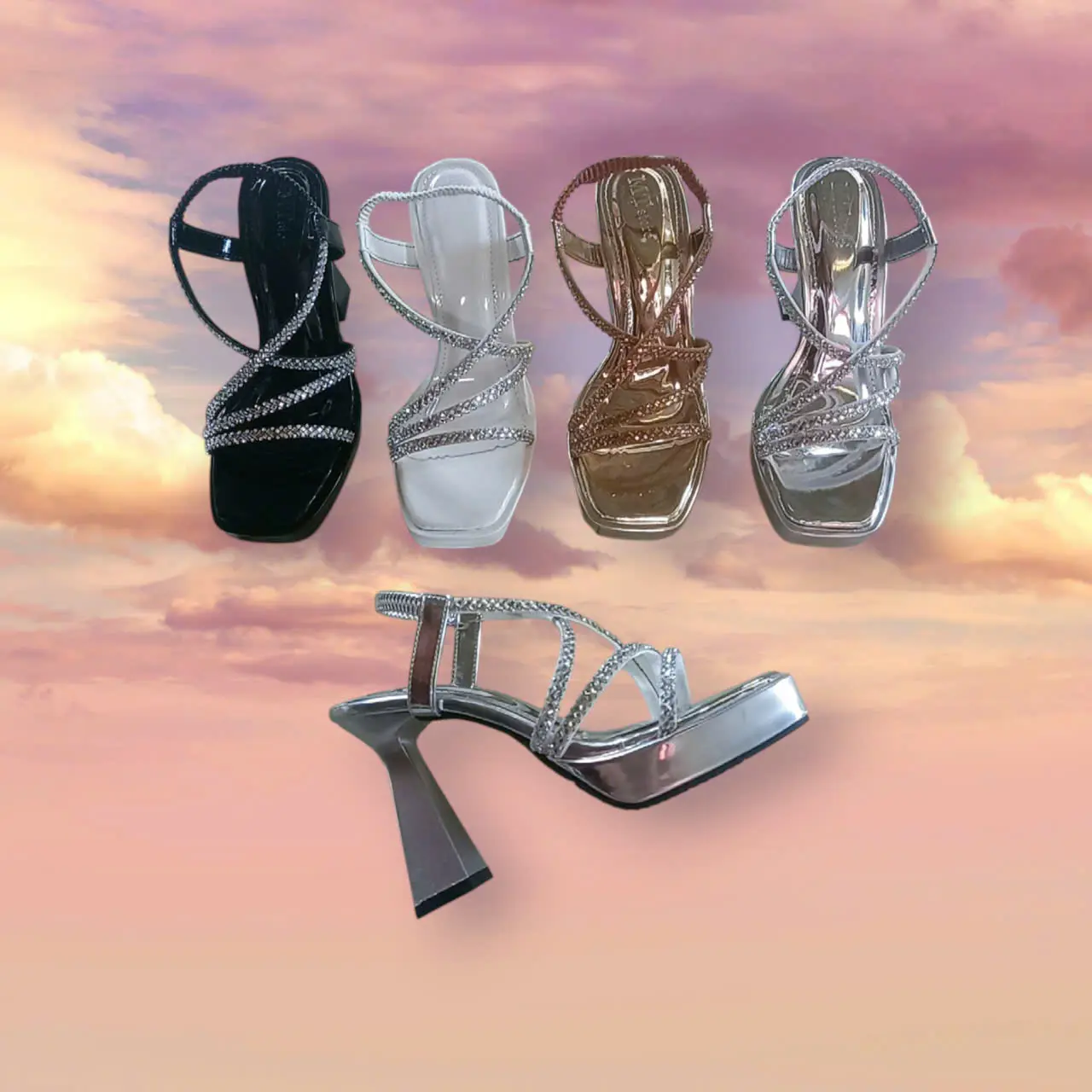 Giày cao gót 10 phân Tôn giáng, êm chân. Hậu thun - Thời Trang 4 Mùa cho Nữ - Shoes