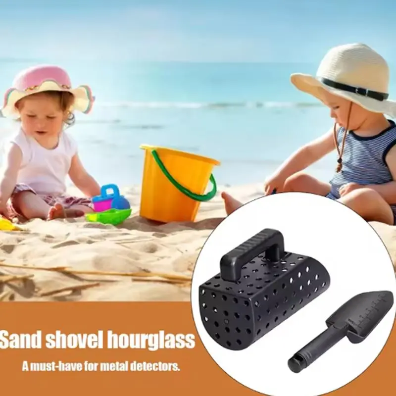 Beach Shovel Sand Scoop, Sand Sifter, Sand Scoop Shovel Set for Beach Metal-Detecting, Garden Tools, Outdoor Tools 8