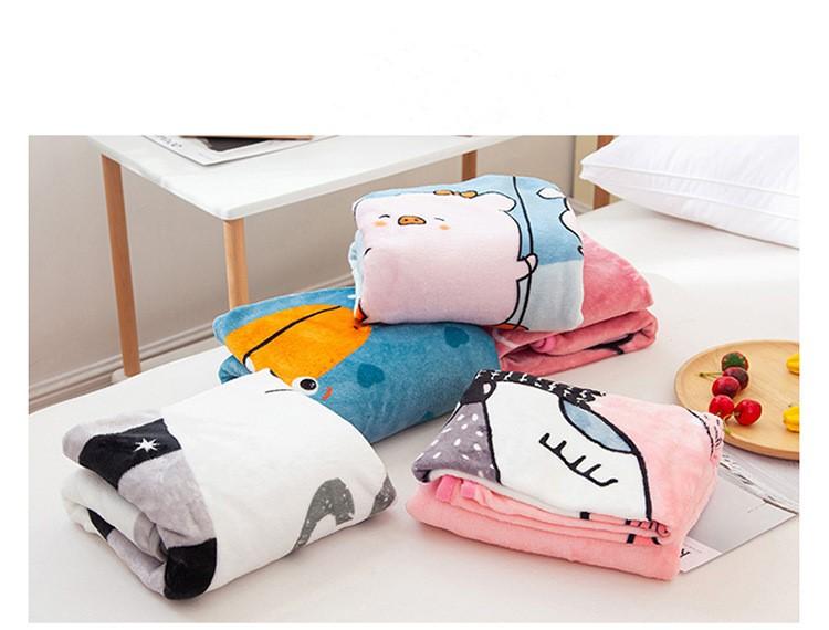 Product Introduction of Kid's Cutie Premium Soft Blanket 100x140cm Comfortable Smooth Children's Cartoon Blanket 2