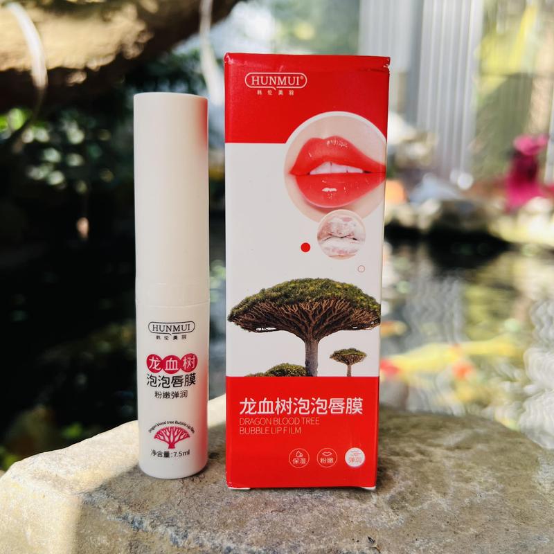 Mặt Nạ Sủi Bọt Môi HUNMUI Tẩy Da Chết Chăm Sóc Da Môi Giúp Môi Mềm Mại Cấp Ẩm Cho Môi 7.5ml Skincare