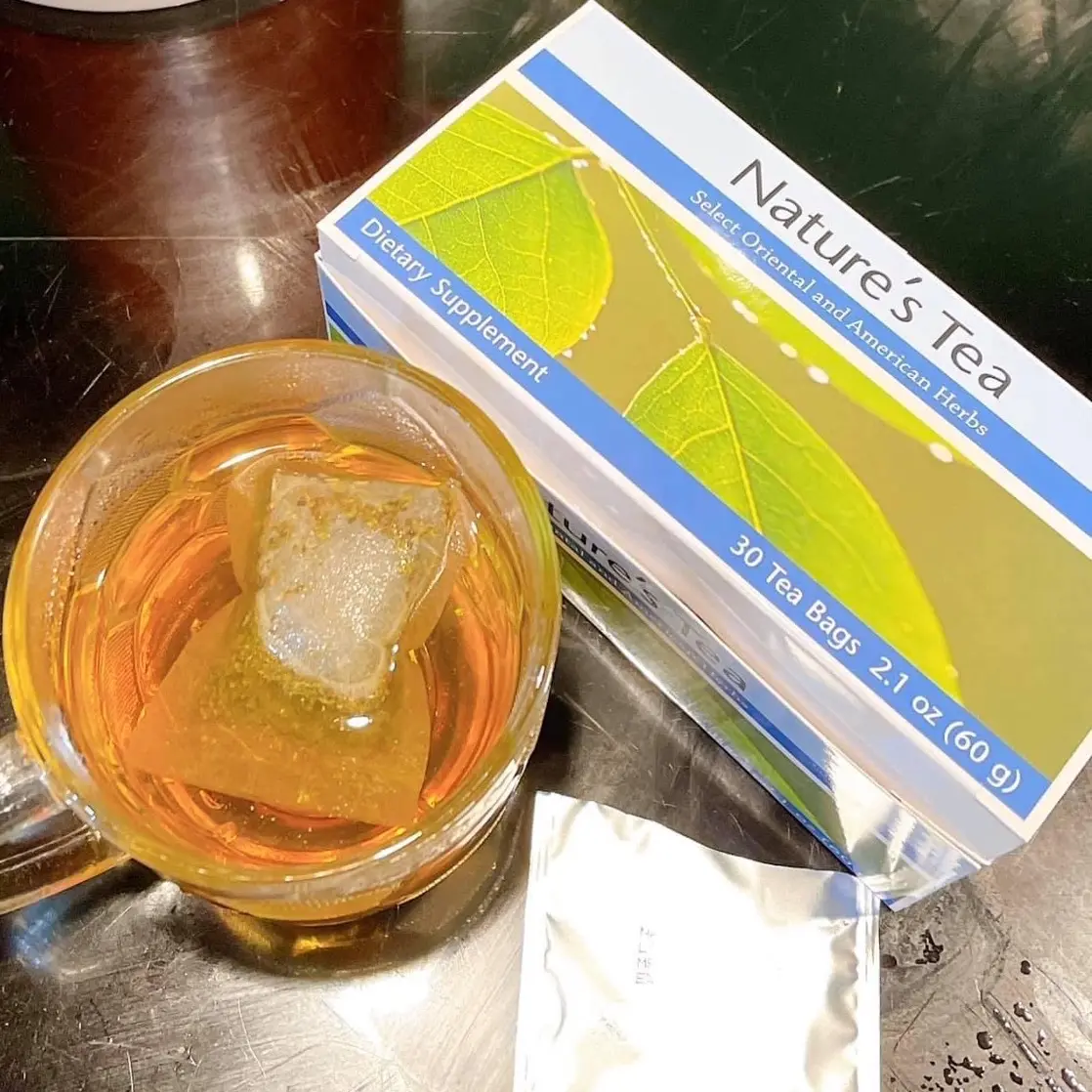 Trà Nature’s Tea hộp 30 gói hỗ trợ detox đườg ruuột