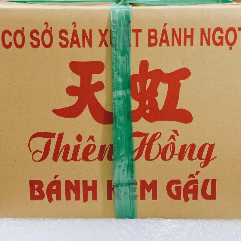 Bánh Gấu Thiên Hồng - Bánh Quy Gấu Nhân Kem Hiệu Thiên Hồng - Bánh Gấu Nhân Kem Tuổi Thơ 4