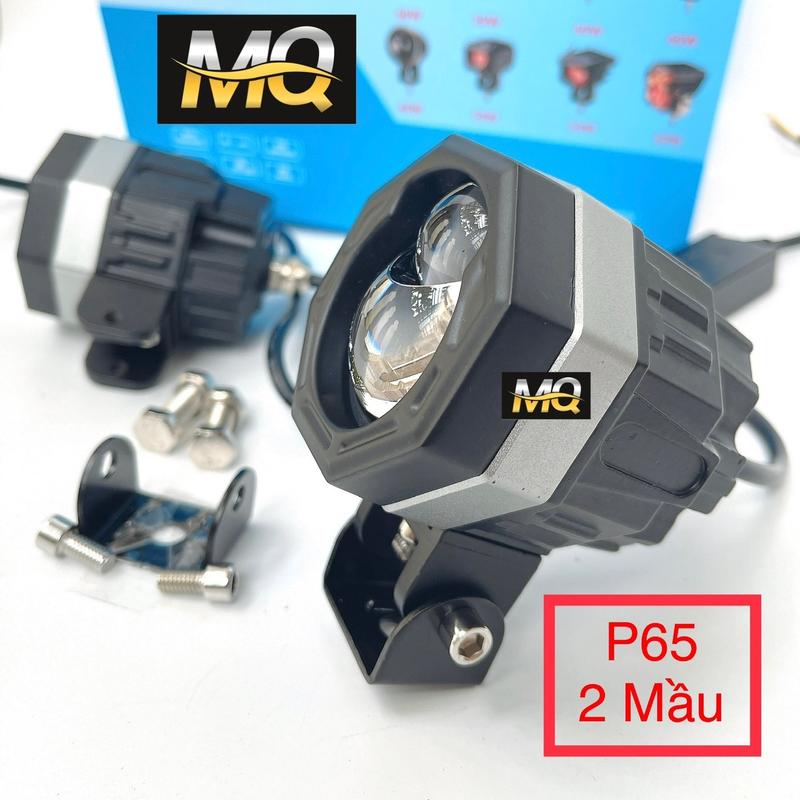 Đèn Trợ Sáng Bi Cầu P65 2 Mầu 3 Chế Độ 12-24v 40w NAO M3MINI đèn  trợ  sáng bi  cầu  mini