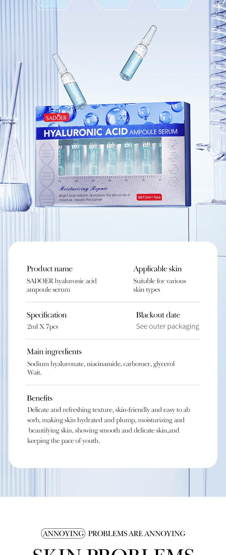 Product Introduction of Serum Genowhite: Anti-aging, Wrinkle-reducing and Spot-removing 2