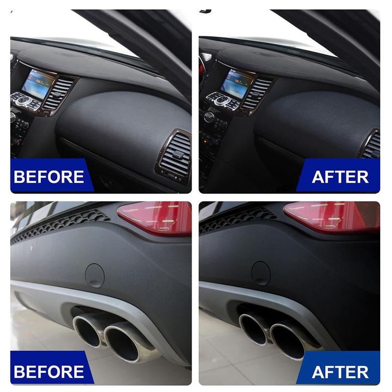 Product Introduction of Automotive Plastic Repair Coating Agent Automotive And Exterior Cleaning 30/100ml+sponge H4U4 28
