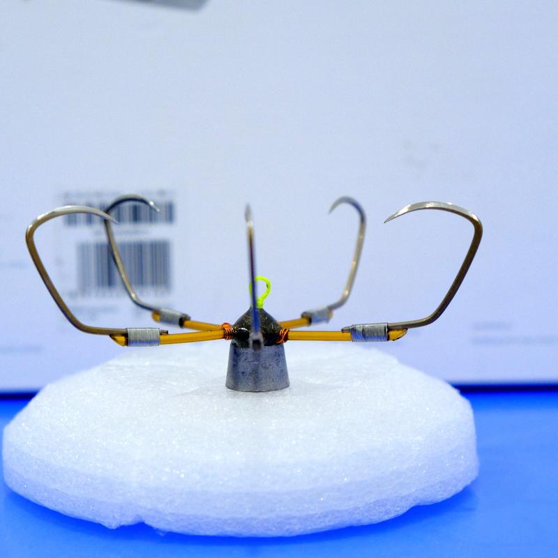 Lưỡi câu lục ngũ tứ thép lò xo ak không han rỉ