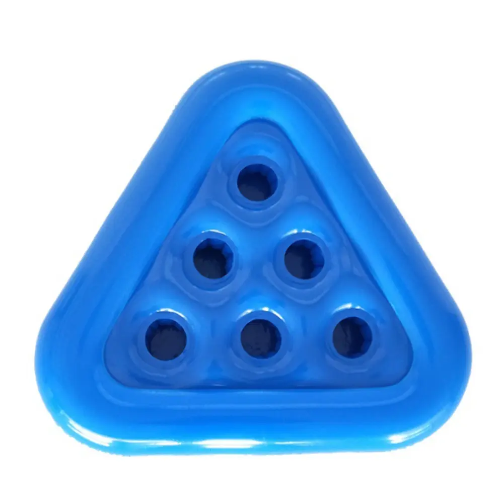 Kids Inflatable Beer Pong Triangle Cap Throwing Interactive Game Prop Toys