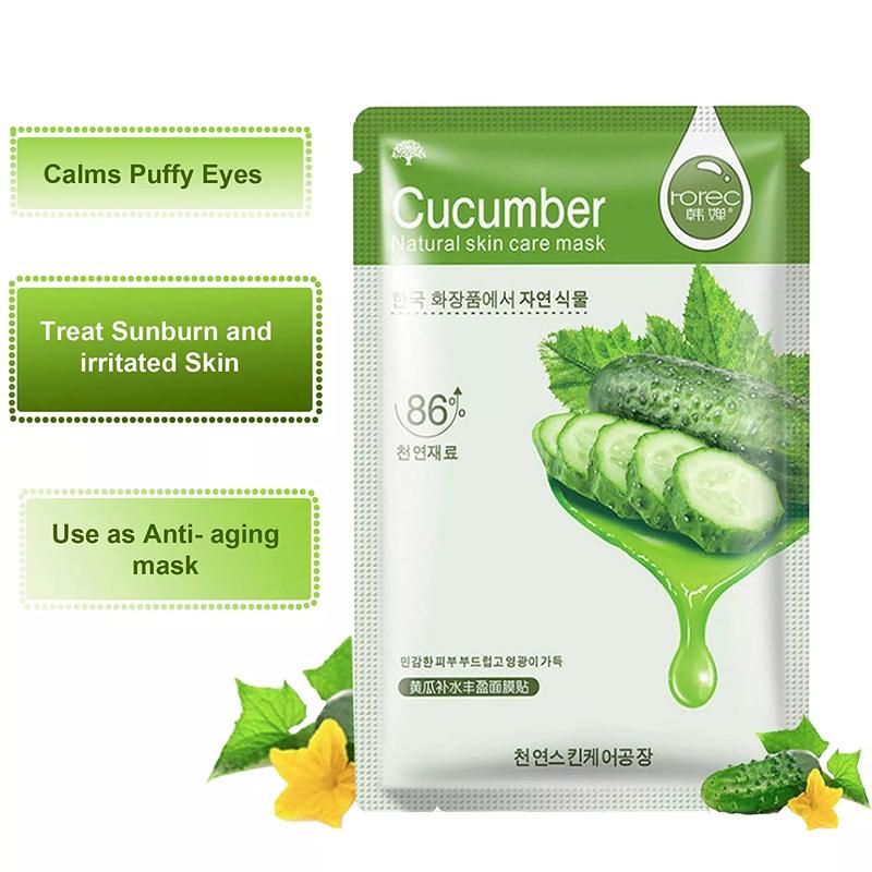 Moisturizing Korean Refreshing Hydrating Sheet Face Masks All Skin Types Facial Hydrate Skincare Facial Mask Smooth Moisture Moisturize Skin Repair 4
