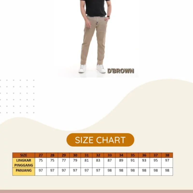 CHINO PANJANG PRIA SLIMFIT ABU GREY Katun Celana Combed Hitam Nyaman Stretch Tebal 3