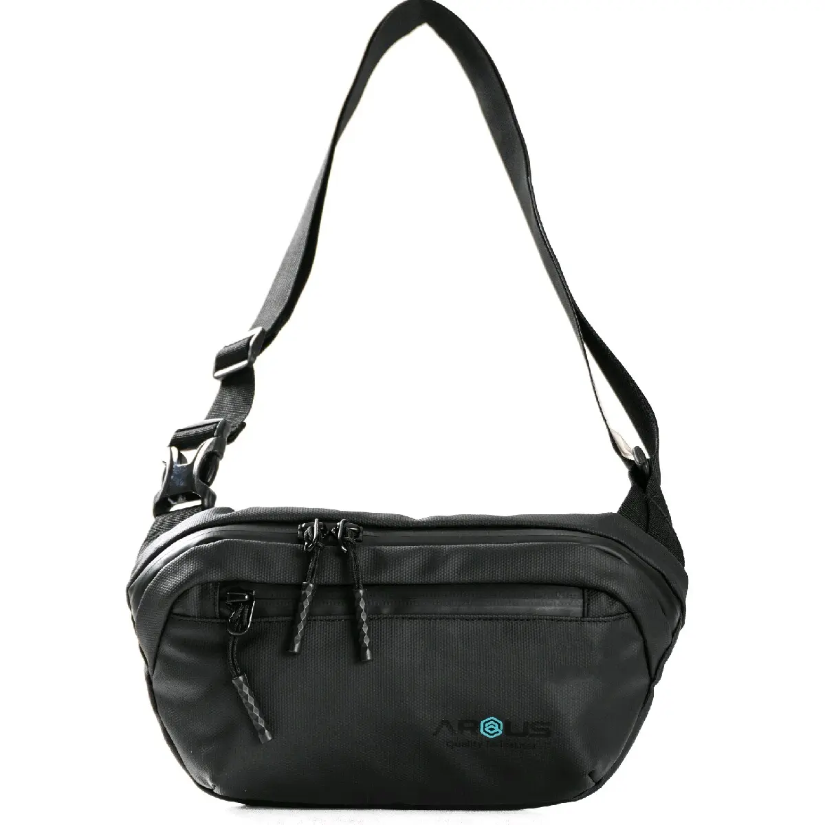Tas Pinggang Arous Waistbag Roodles Waterproof Cordura Bimo Kulit Premium Pria Wanita