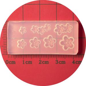 Nail Art Mold UV Epoxy Resin Silicone Mould Three-Dimensional Flower Decorative Diamond Sticker Nail Jewelry