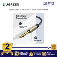 Gambar Ugreen Converter Cable Jack 3.5mm to Dual 6.35mm 5M Stereo Audio for Electronic Music Instruments dari Sentra Digital Kota Surabaya 5 Tokopedia