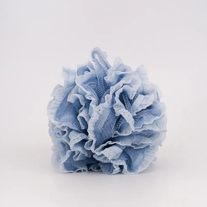 OHSOME - Solo Corner Bath Ball Shower Puff Dengan Motif Renda Alat Mandi 2