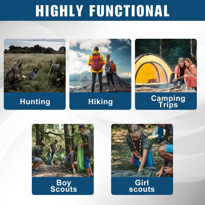 Product Introduction of Multi Tool 46 in 1 Credit Card Size Outdoor Camping Survival Accessories Multipurpose Gear Gadget Tools for Man Portable 29