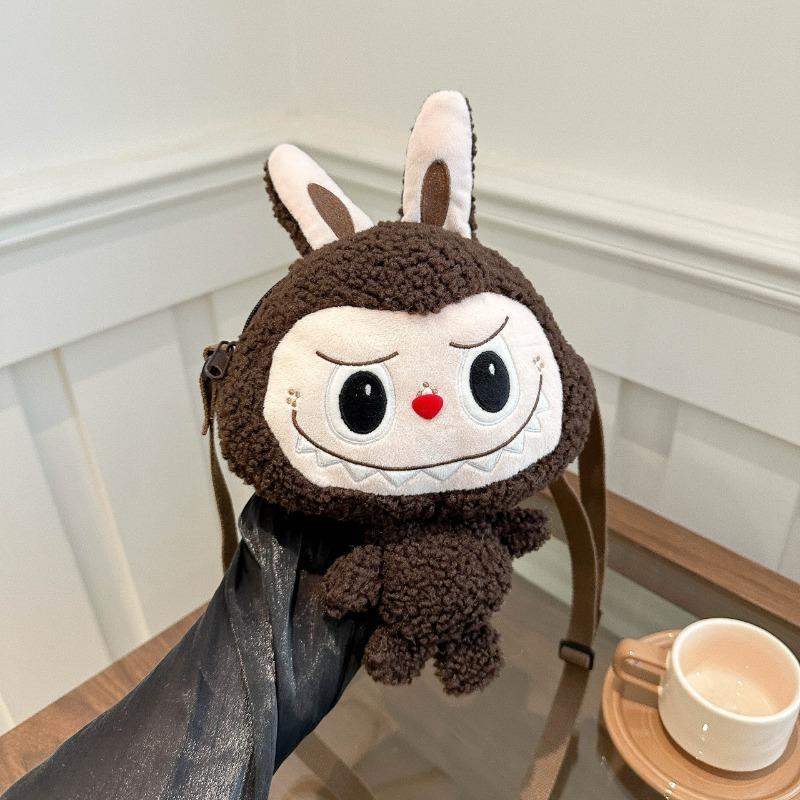 Cartoon Shoulder Bag Bubble Rabbit Rag Doll Plush Cartoon Shoulder ...