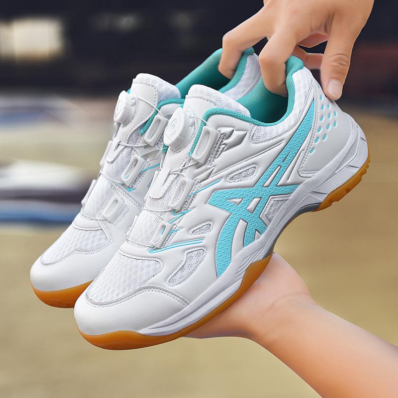 Factory in Stock Cross-Border Badminton Shoes Student Competition Training Shoes Men's Mesh Breathable and Wearable Tennis Shoes Wholesale 6
