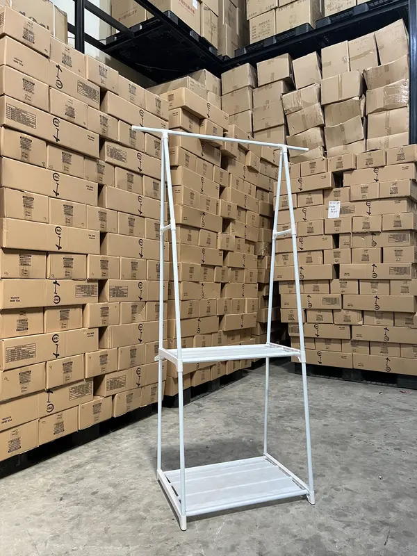 [POL] COD Triangle Stand Hanger | Rak Segitiga Gantungan Baju Serbaguna | Coat Rack | Gantungan Besi Berdiri | Rak Serbaguna Pakaian Penyimpanan 1