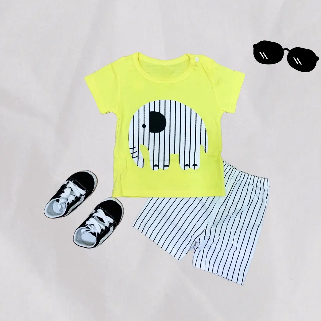 Stelan Anak Lengan Pendek/ Stelan Anak Motif/ Stelan anak Katun/ Baju Anak/ Baju Anak Murah/ Baju Anak Motif