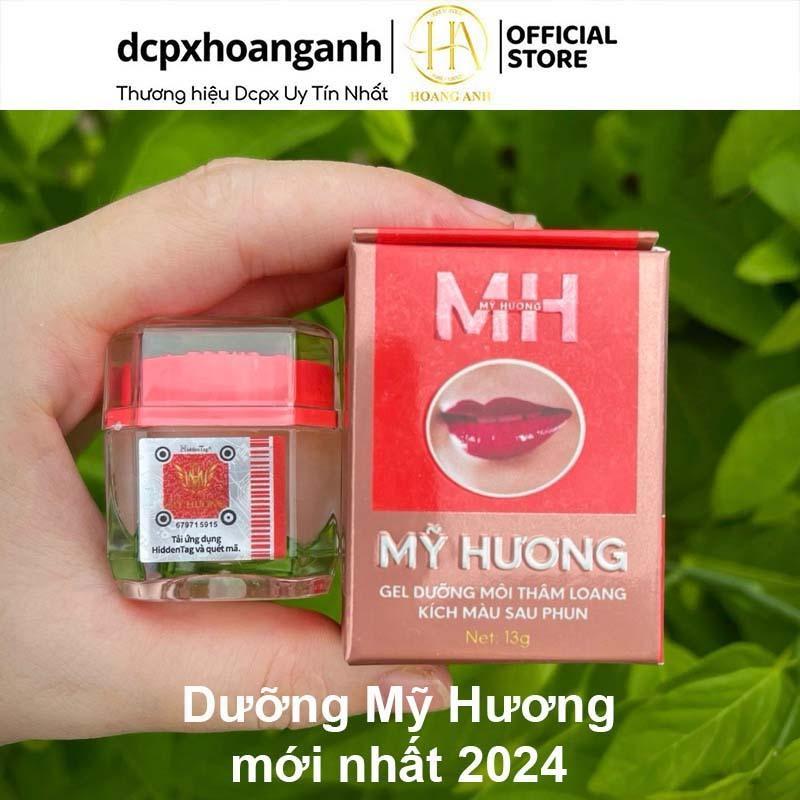 Dưỡng môi Mỹ Hương chống thâm loang, lên màu môi