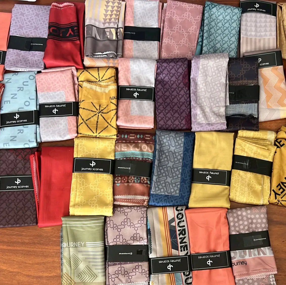 journey scarf diskon reguler Poliester Jilbab