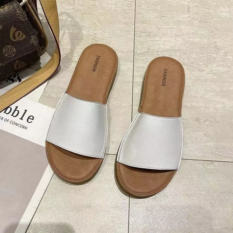 Dép Lê Nữ, Da Sành Điệu, Có Đế Chống Trượt GiàY DéP