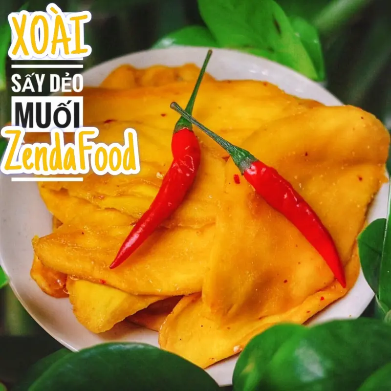 Xoài sấy dẻo ZENDAFOOD 250g 0