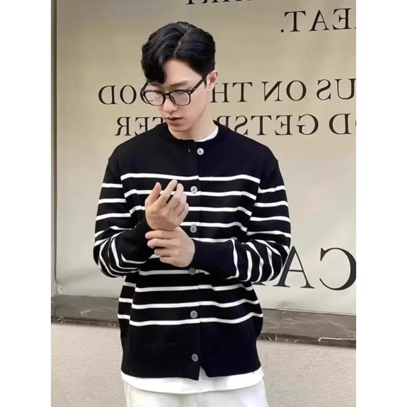 Quần Áo Nam, QQ, Chất Liệu Cotton Nguyên Chất Chất, Áo Sơ Mi Đi Chơi Mùa Thu 2024 Chất Lượng Cao, Áo Khoác Sơ Mi Dễ Phối Đồ Có Sẵn Cả Năm 3