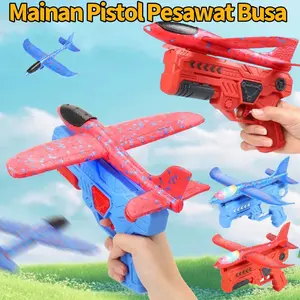Anak Tembak Pesawat Set Dengan Lampu  Pesawat Terbang/Lampu Tembak Tembakan Mainan Luar Ruang Outdoor Kid Toys