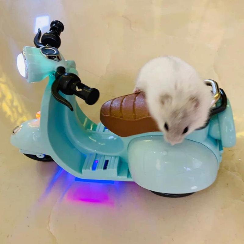 Product Introduction of [Size:4.9x7.5x3.7in]MotorcycleToy Palm-Sized Electric Bike Q6S9 rotates 360 degrees. Noise and light Cannot be ridden 23