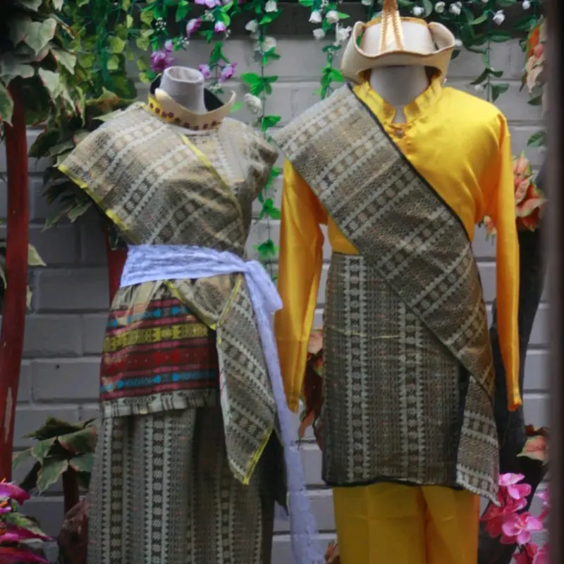 Baju Adat NTT Dewasa Satuan Pria Wanita - Satin Halus 2