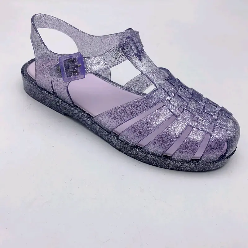 Meisha colour glitter/sandal wanita terbaru/jelly shoes/fashion sandal wanita 7