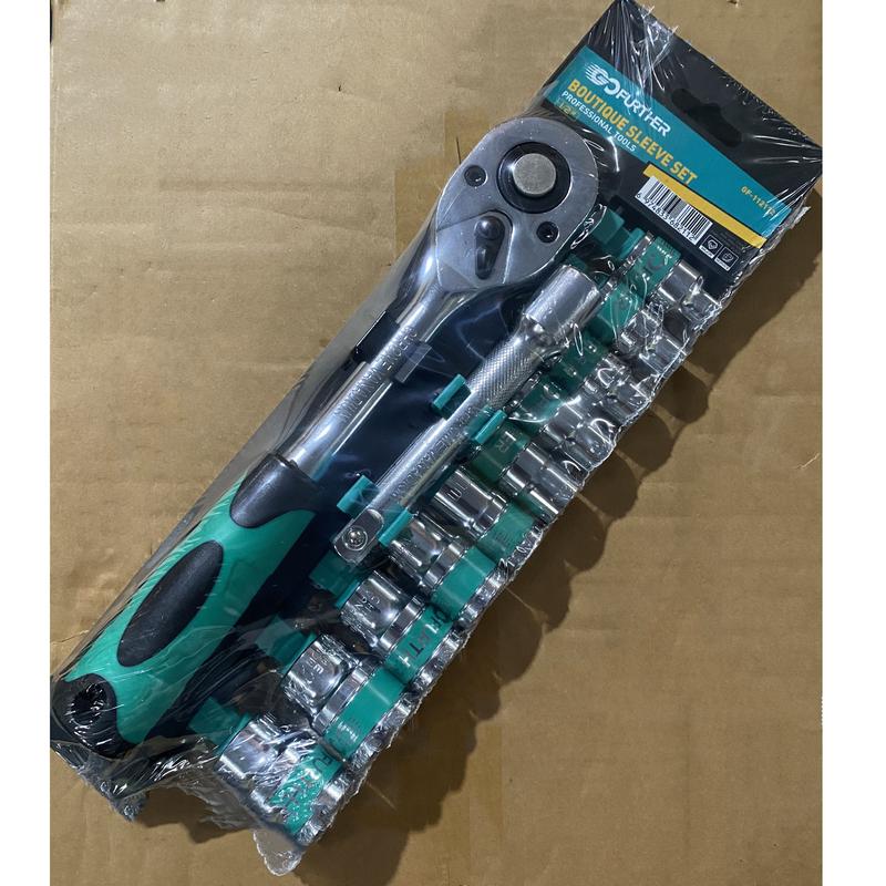 Bộ tuýp khẩu 12 chi tiết 1/2" Gofuther mở bu lông đa năng sửa chữa thiết bị máy móc 6