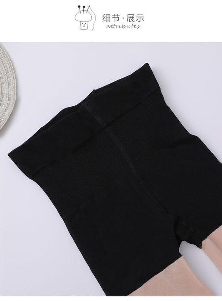 Product Introduction of Quần Tất, Thiết Kế Ba Trong Một, Màu Da Thịt Tuyệt Vời, Thích Hợp Cho Mùa Xuân, Mùa Thu Và Mùa Đông, Kiểu Hai Mảnh Giả, Dài Quá Đầu Gối, Lót Lông Cừu, Có Đệm, Tất Giữ Nhiệt 7