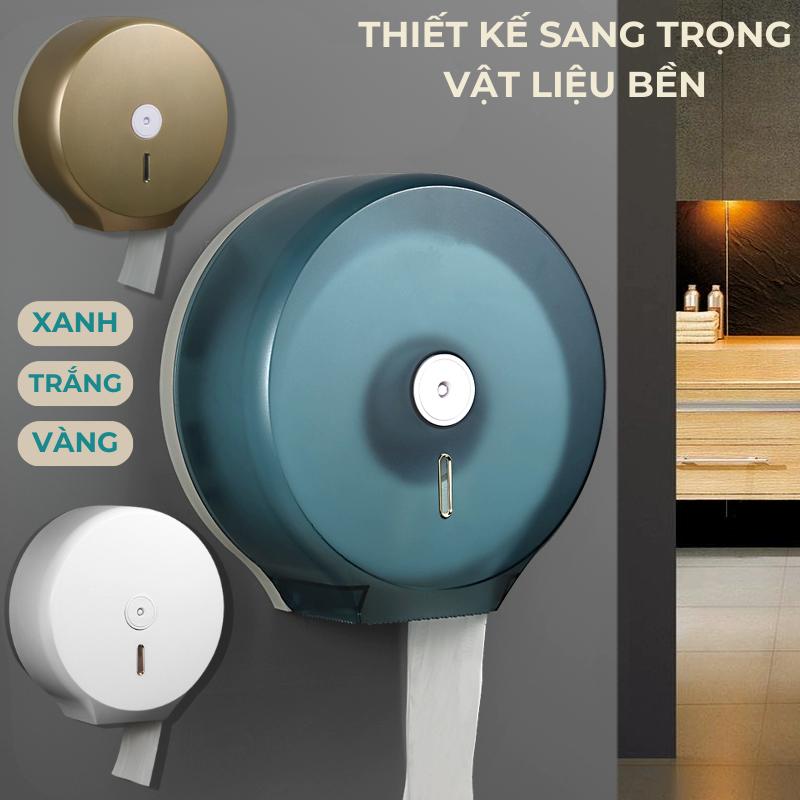 Product Introduction of Hộp Đựng Giấy Vệ Sinh Cuộn Lớn Nhựa PP Trong Nhà Vệ Sinh Công Nghiệp Treo Tường( tặng kèm miếng dán,vit 17