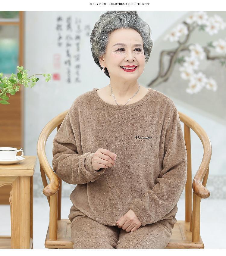 Product Introduction of Quần Lông Cừu San Hô, Một Mảnh Hoặc Bộ Đồ, Dành Cho Phụ Nữ Trung Người Già Và Cao Tuổi, Quần Dày Dặn Và Ấm Áp, Thích Hợp Cho Bà Và Bà, Thích Hợp Cho Các Bà Mẹ Trung Niên, Mùa Thu Và Mùa Đông, 2024 7