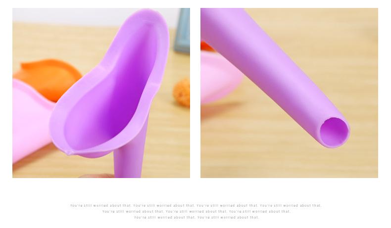 Product Introduction of Outdoor Portable Urine Bag Women Children Mini Toilet for Travel Camp Hiking Potty Children Training Survival Tool 9