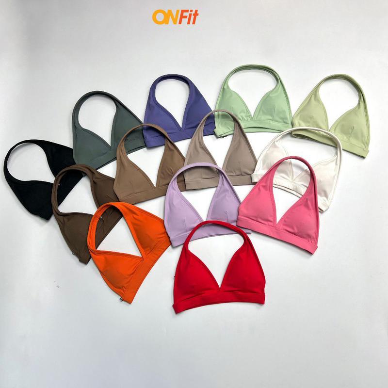 Áo Bra Thể Thao Freedom  Có Đệm Cổ Yếm Thoáng Mát Cho Nữ Tập Gym Chơi Pickleball ONFIT áo lót thể thao Sport Top Tập Thể Dục Tập Aerobic