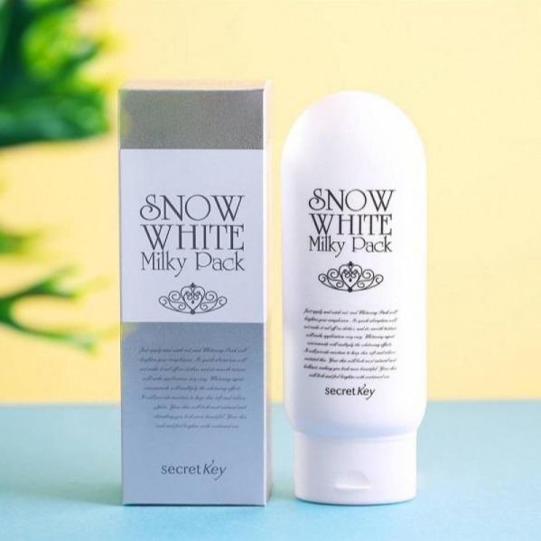 kem Body Trắng Da Snow White Milky Pack Hàn Quốc 200ml Dưỡng Da Body Women Dưỡng Body Làm Đẹp Da