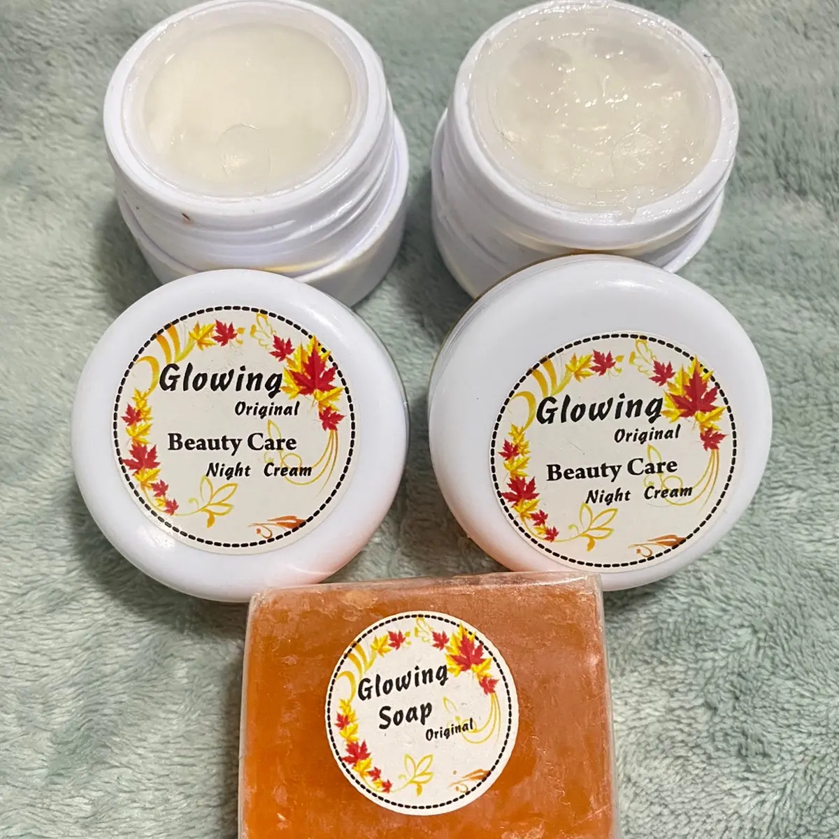 Cream glowing original dobel malam Mencerahkan Wajah